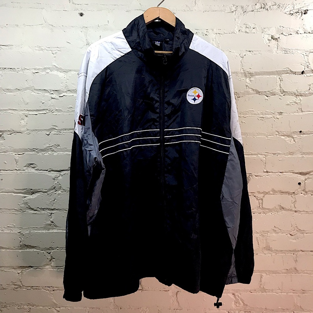 XXL Reebok NFL Steelers Windbreaker
